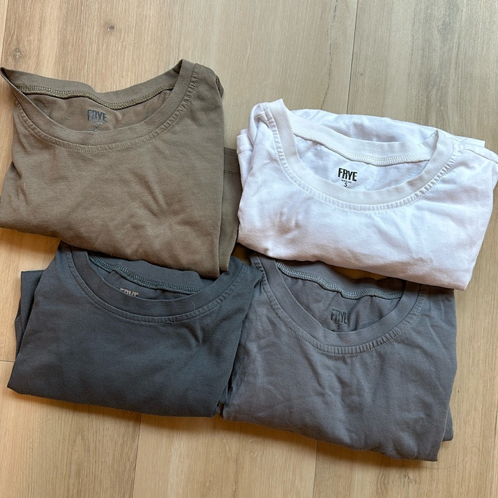 Set of 4 Frye T-Shirts